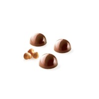 Форма для шоколаду Silikomart серія "Chocado" Напівсфера праліне (CH013 - SEMISFERA 01)