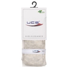 Колготки дитячі UCS Socks однотонні (M0C0301-2464-80G-beige)