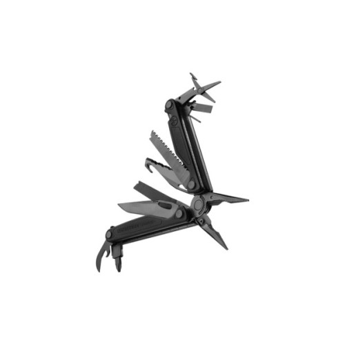 Мультитул Leatherman Charge Plus Black, синтетич. чехол, карт. кор., метрич. биты (832601)