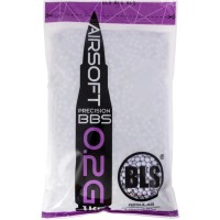 Страйкбольні кульки BLS Precision Purple 6 мм 0,2 г 1 кг (1928.00.02)