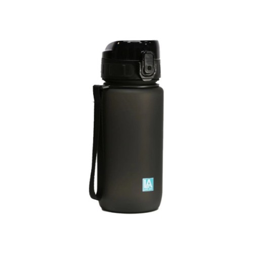 Пляшка для води Line Art La Plata 600 мл чорний (60014118LA-01)