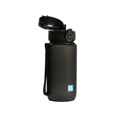 Пляшка для води Line Art La Plata 600 мл чорний (60014118LA-01)