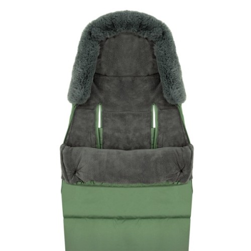 Зимовий конверт MoMi Sleeping bag 2 в 1 green (AKCE00051)
