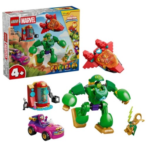 Конструктор LEGO Marvel Локі проти команди Залізної Людини (11211)