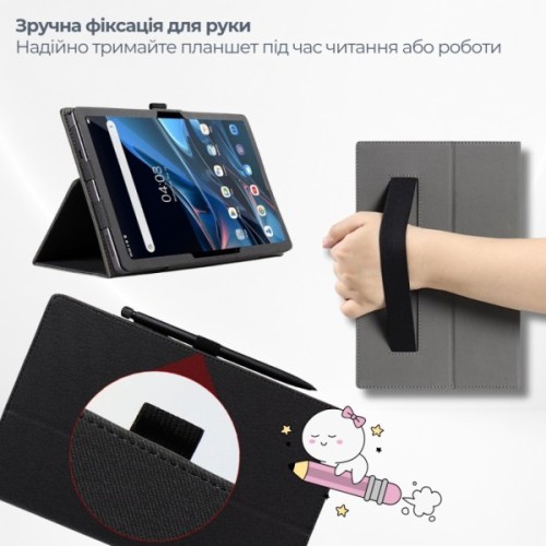 Чохол до планшета BeCover Slimbook Blackview Tab 10 Wi-Fi 10.1" Black (715844)