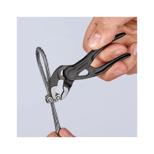 Кліщі KNIPEX COBRA XS переставні 1" (28мм) (87 00 100 BK)