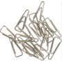 Скріпки канцелярські Buromax 25мм, nickel-plated, triangular, 100шт (BM.5007)