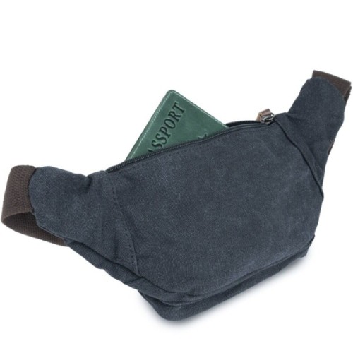 Сумка Vintage Текстильна Чорна (20085)