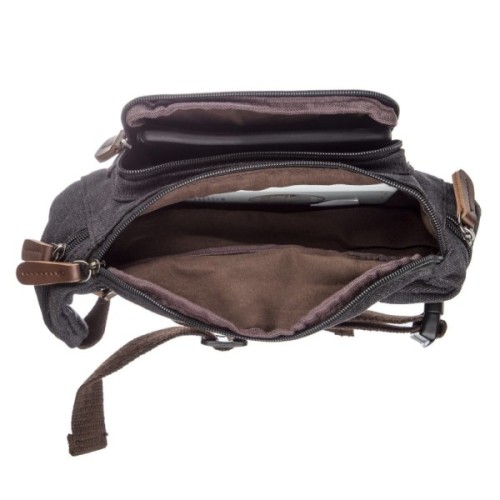 Сумка Vintage Текстильна Чорна (20085)