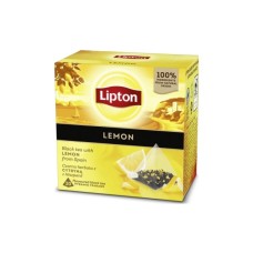 Чай Lipton чорний "Lemon" 20 пакетиків (5063270110911)