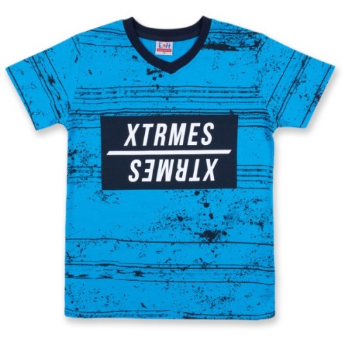 Футболка дитяча Breeze з шортами "Xtrmes" (8883-140B-blue)