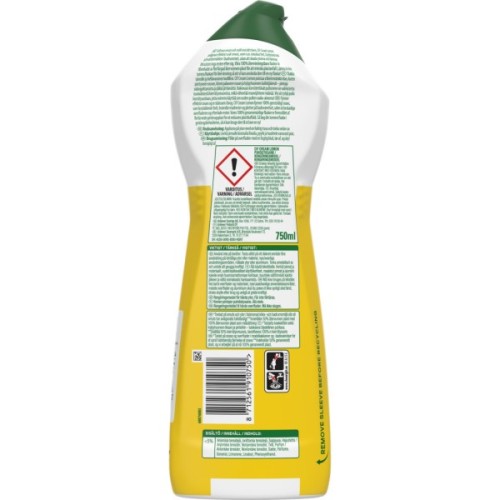 Крем для чищення кухні Cif Актив Лимон 750 мл (8712561910750/8720182847218)