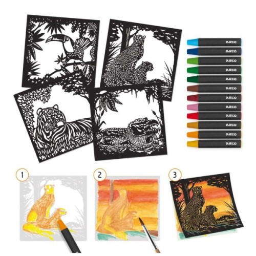 Набір для творчості Djeco Против світла (DJ09348)