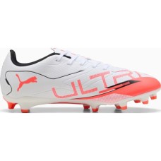 Бутси Puma Ultra 5 Play Fg/Ag 108169-01 білий, помаранчевий 43 (4067983040283)