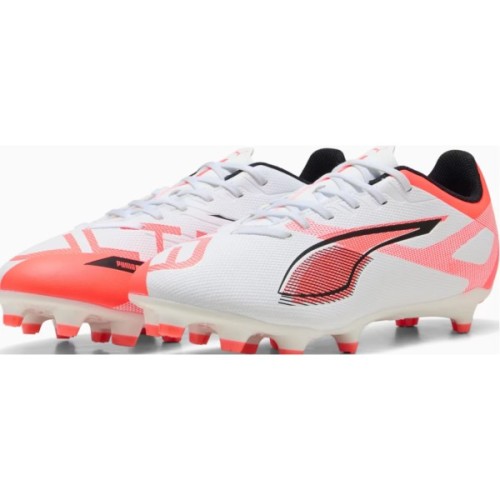 Бутси Puma Ultra 5 Play Fg/Ag 108169-01 білий, помаранчевий 43 (4067983040283)