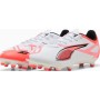 Бутси Puma Ultra 5 Play Fg/Ag 108169-01 білий, помаранчевий 43 (4067983040283)