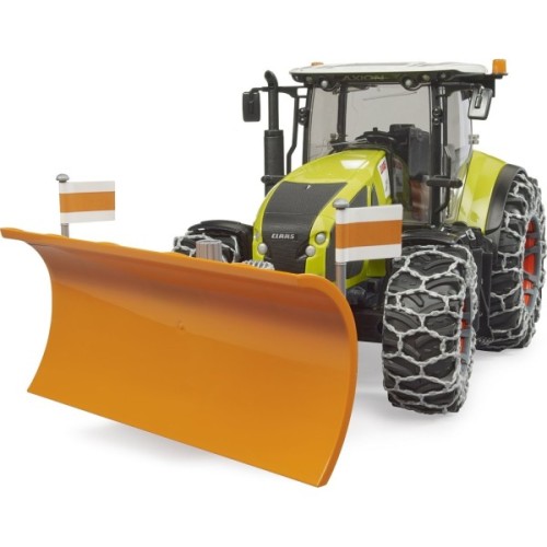 Масштабна модель автомобіля Bruder Трактор Claas Axion 950 для прибирання снігу (03018)