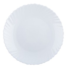 Тарілка Vittora Wave Blanco обідня 220 мм (V-220W)