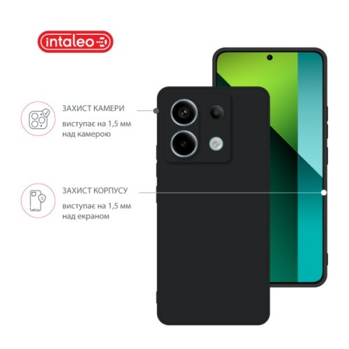 Чохол до мобільного телефона Intaleo SoftShell Xiaomi Redmi Note 13 Pro 5G Black (1283126592102)