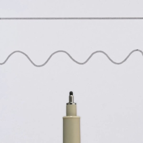 Лайнер Sakura Pigma Micron (10) 0,6 мм Сірий (084511333703)