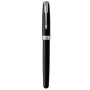 Ручка пір'яна Parker SONNET 17 Black Lacquer CT  FP F (86 115)