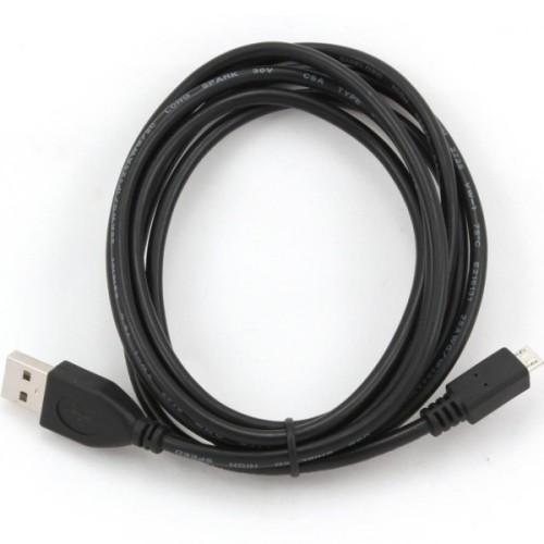 Дата кабель USB 2.0 AM to Micro 5P 0.5m Cablexpert (CCP-mUSB2-AMBM-0.5M)