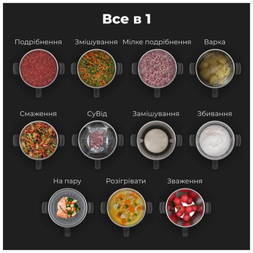 Кухонний комбайн AENO робот CR1S (ACR0001S)