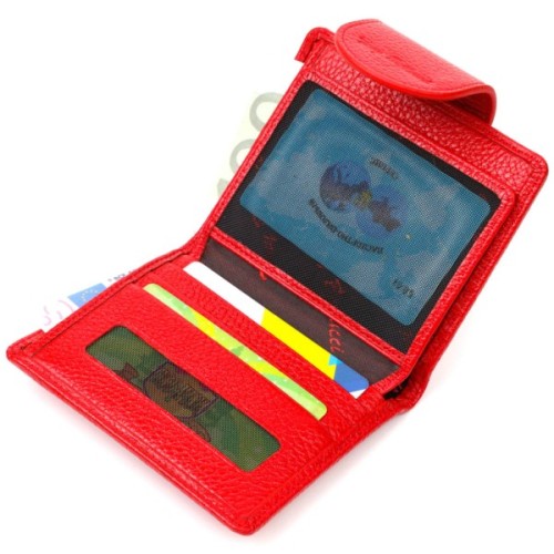 Гаманець Tony Bellucci З натуральної шкіри Червоний (22017)