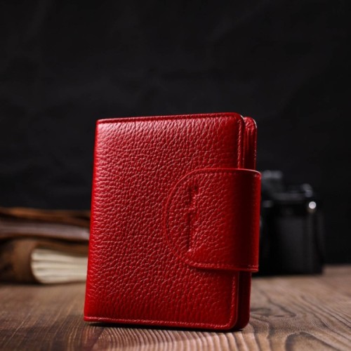 Гаманець Tony Bellucci З натуральної шкіри Червоний (22017)