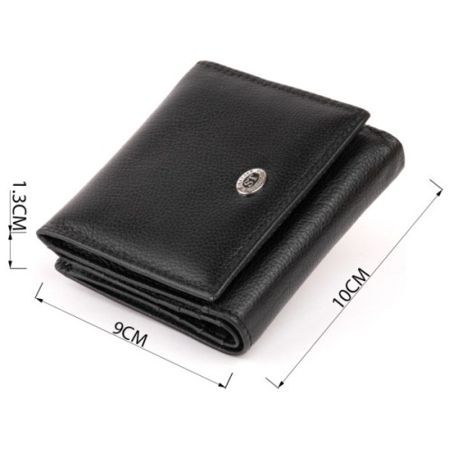 Гаманець ST Leather Чорний (19256)