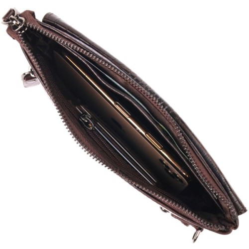 Сумка Canpellini З натуральної шкіри Коричнева (21547)