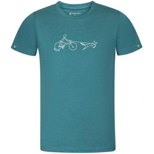 Футболка Alpine Pro Noger MTSF96G 502PA - XL - темно-бірюзовий (007.022.0180)