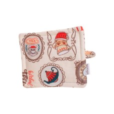 Кухонна прихватка MirSon рогожа/напівпанама №218 - Cream services (2200006754497)