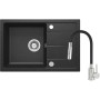 Мийка кухонна Deante Leda, мийка ZRD_2113 + зміш. BOC_B740, графіт (ZRDG2113)