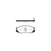 Гальмівні колодки HI-Q SP2011