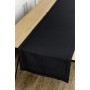 Доріжка на стіл Прованс Kelly чорна 40х160 см (033130)