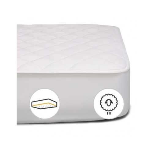 Наматрацник MirSon вовняний Стандарт Woollen 236 200x200 см (2200000335845)