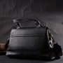 Сумка Vintage З натуральної шкіри Чорна (22336)