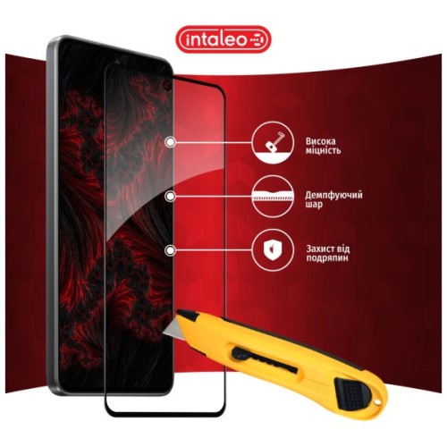 Скло захисне Intaleo Full Glue Xiaomi 12 Lite Black (1283126559389)