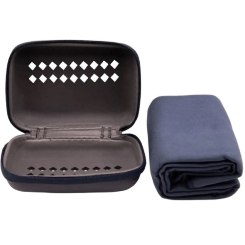 Туристичний рушник Tribe з мікрофібри в чохлі Pocket Towel 50х100 M Navy (T-LC-0001-M-navy)