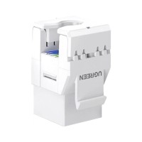 Модуль Keystone RJ45 UTP cat.6 NW186 Unshielded Module 180° White Ugreen (30844)