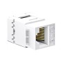Модуль Keystone RJ45 UTP cat.6 NW186 Unshielded Module 180° White Ugreen (30844)