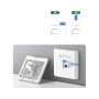 Модуль Keystone RJ45 UTP cat.6 NW186 Unshielded Module 180° White Ugreen (30844)