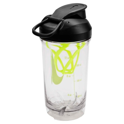 Пляшка для води Nike TR RECHARGE SHAKER BOTTLE 16 OZ N.101.2242.914.16 чорний, жовтий 473 мл (887791793034)