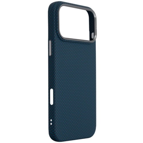 Чохол до мобільного телефона Armorstandart LikeCarbon2 MagCase Apple iPhone 17 Pro Max Kevlar Dark Blue (ARM88553)