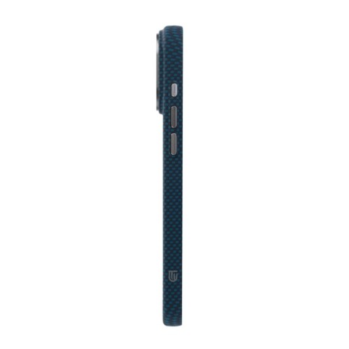 Чохол до мобільного телефона Armorstandart LikeCarbon2 MagCase Apple iPhone 17 Pro Max Kevlar Dark Blue (ARM88553)