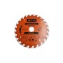 Диск пильний GTM 190×30мм, 24 зуби, по дереву (SBW-19024)