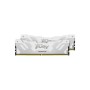 Модуль пам'яті для комп'ютера DDR5 32GB (2x16GB) 8000 MHz Renegade White Kingston Fury (ex.HyperX) (KF580C38RWK2-32)