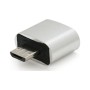 Перехідник USB 2.0 AF to Micro 5P M OTG silver Voltronic (YT-AF/M)