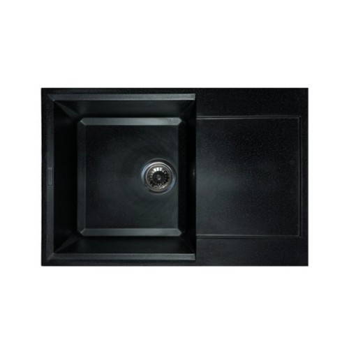 Мийка кухонна Adamant Horizon Medium чорний + змішувач (4824296104403)